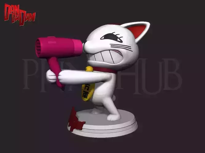 Dandadan Cat Turbo Granny 3D print model