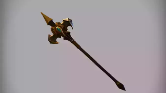 Ornate fantasy weapon 