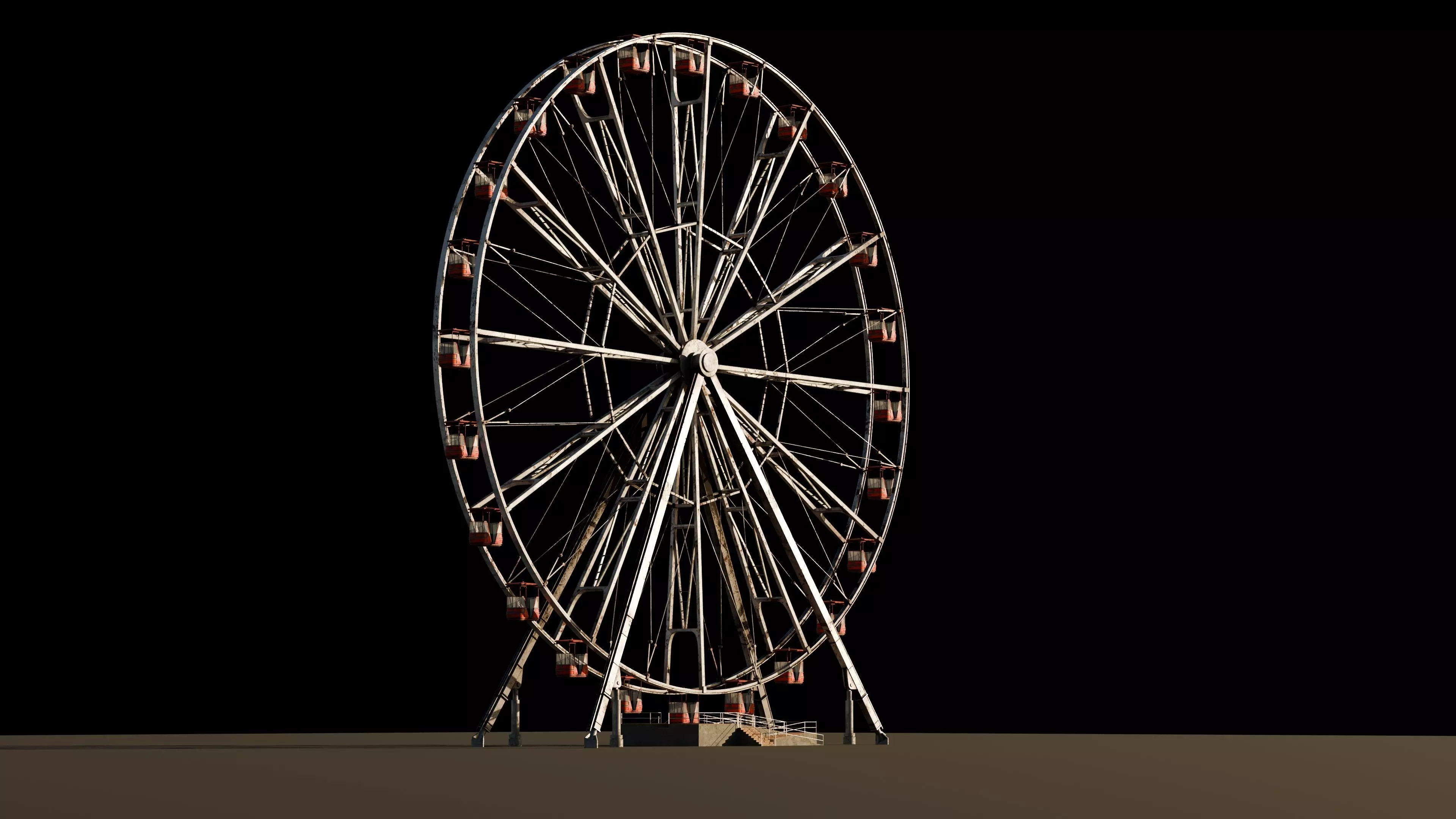 Ferris wheel 3D model