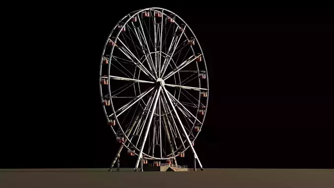 Ferris wheel 3D model
