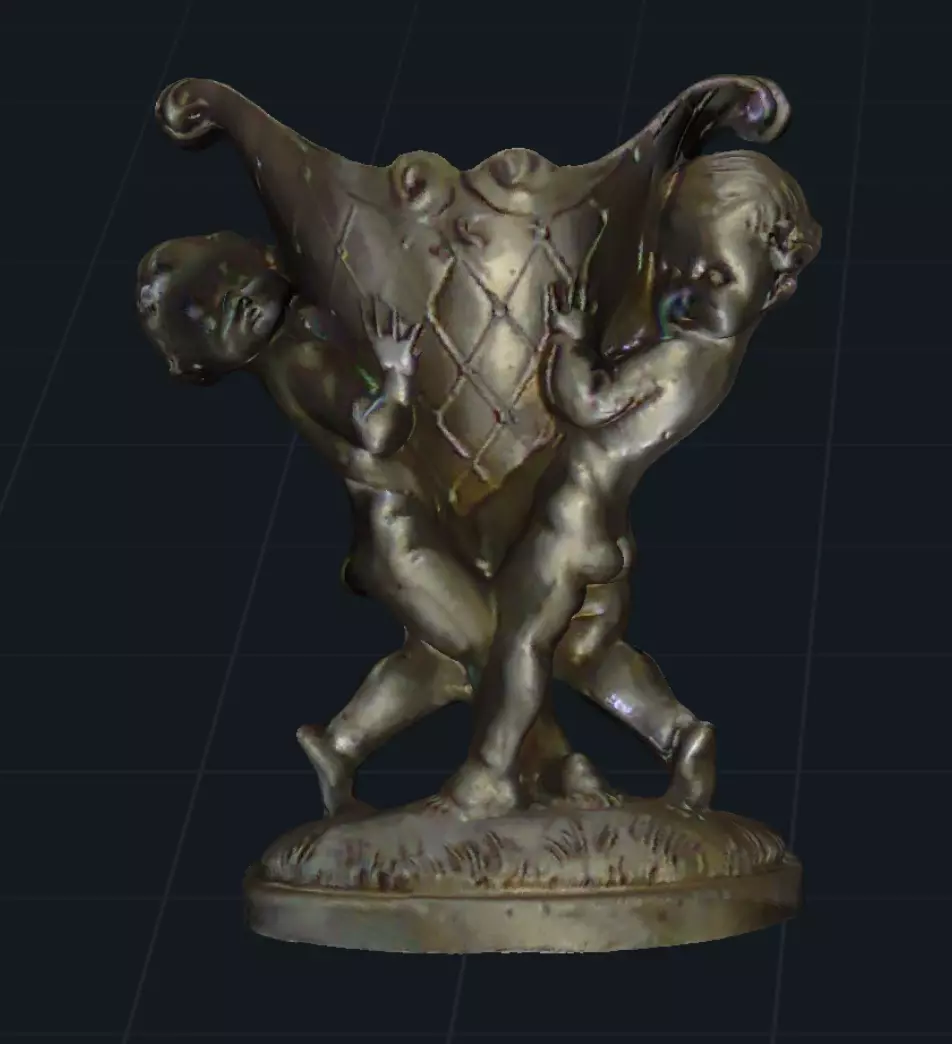 Baby with Grail 3D model