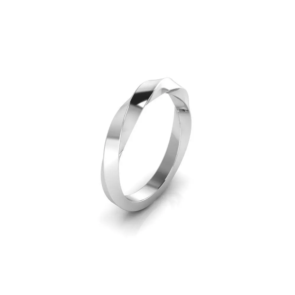 twisted ring 3D print model
