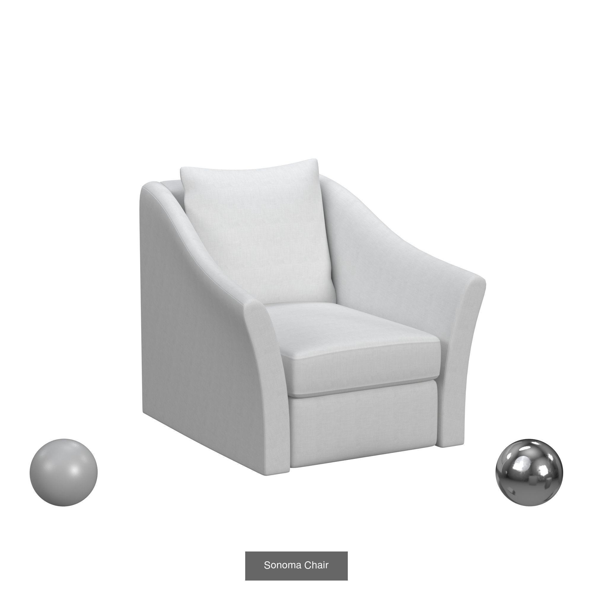 Ultimate Armchair Collection - 170 Models - High and Low poly _35