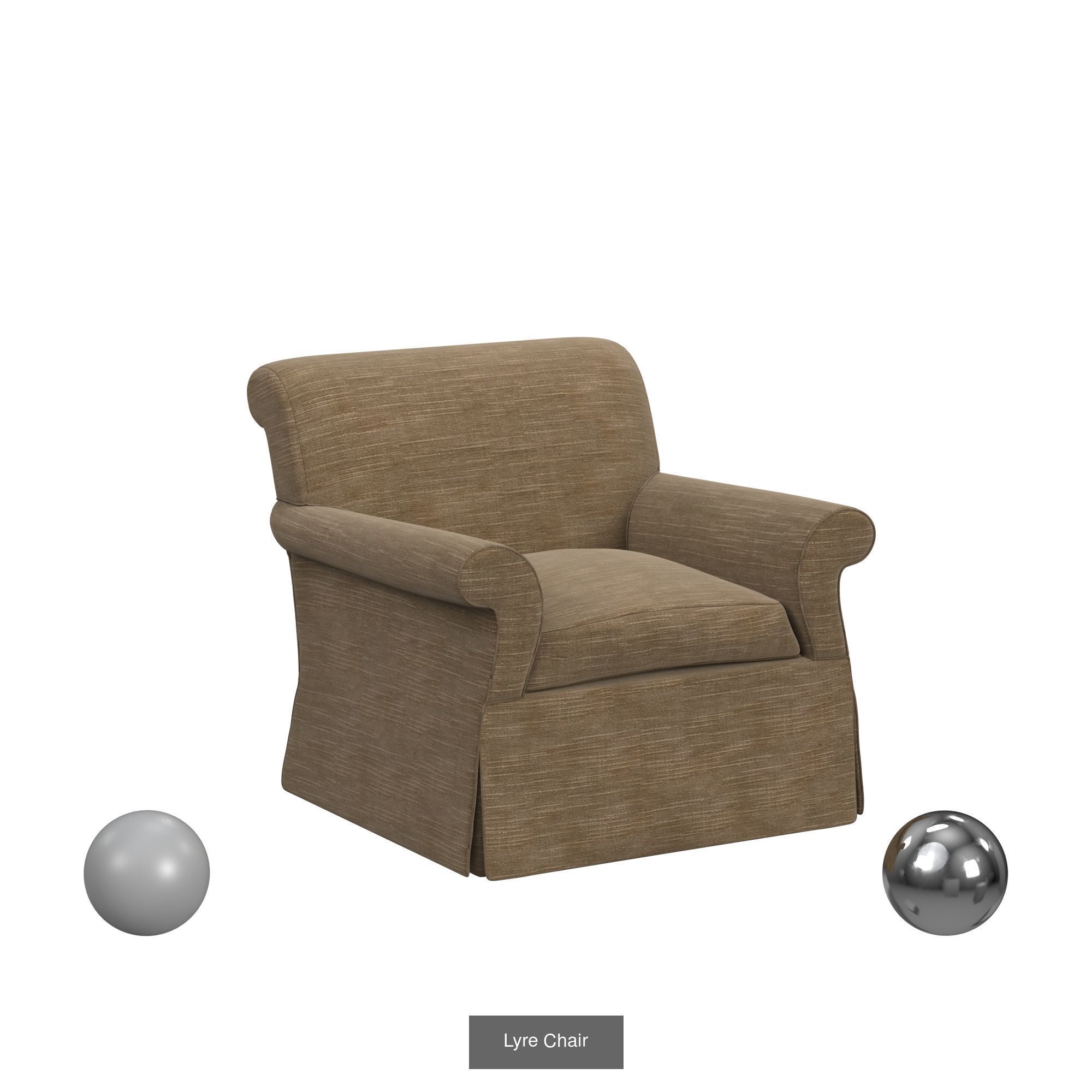 Ultimate Armchair Collection - 170 Models - High and Low poly _158