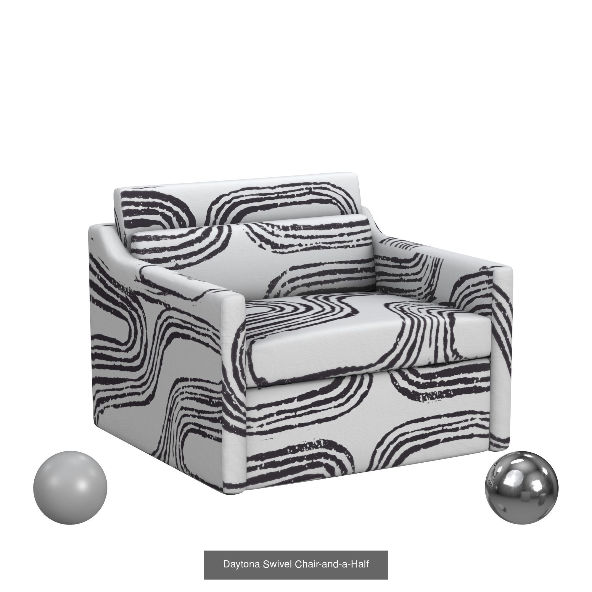 Ultimate Armchair Collection - 170 Models - High and Low poly _120