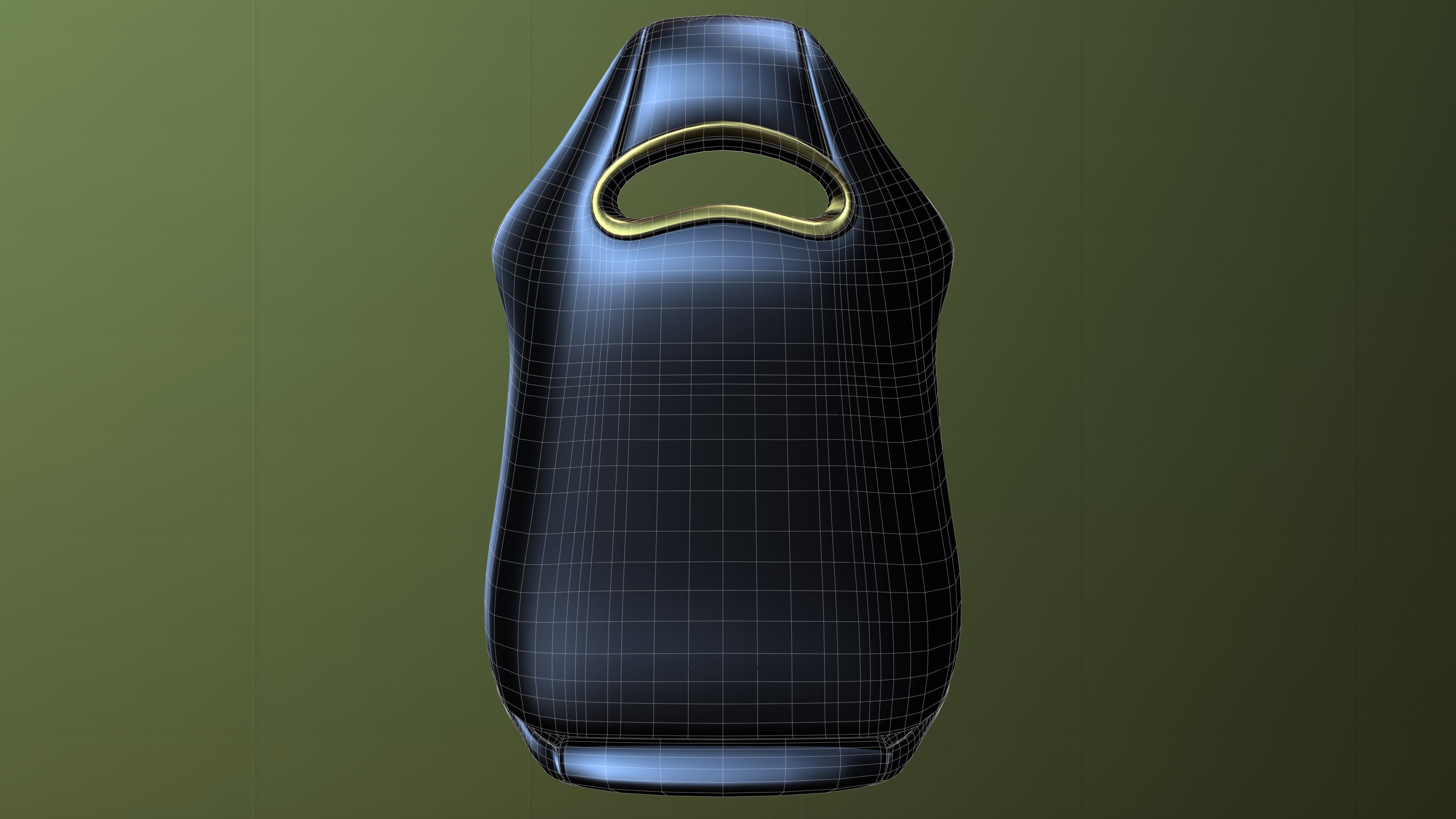 RECARO Tuning Seat 3D model_9