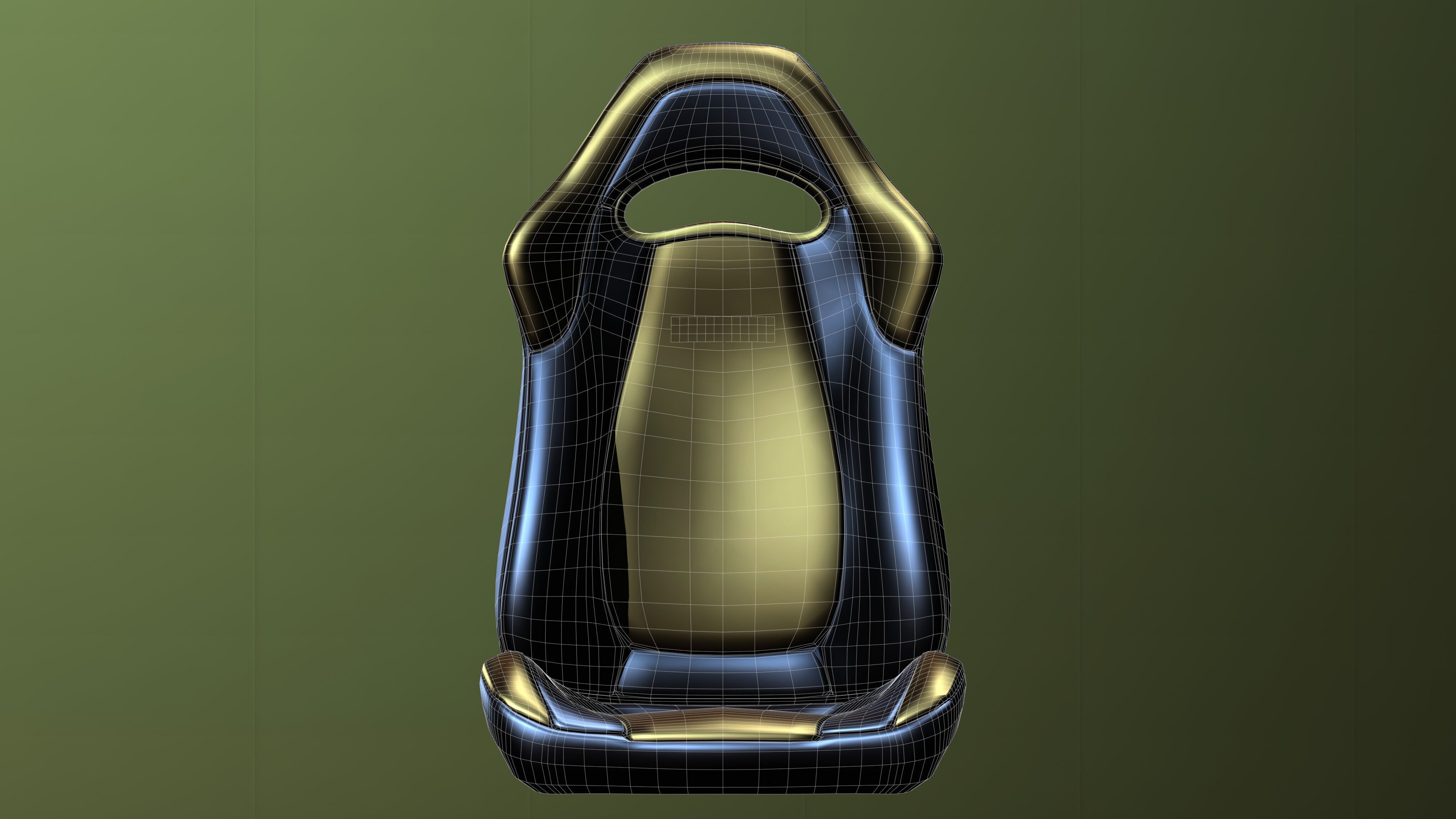 RECARO Tuning Seat 3D model_7