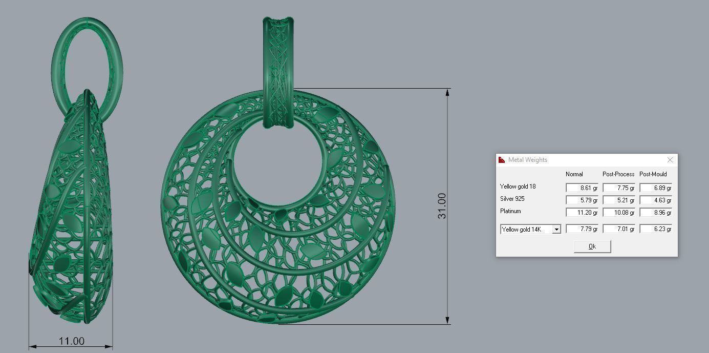Ultra Vision Pendant 3D print model_1