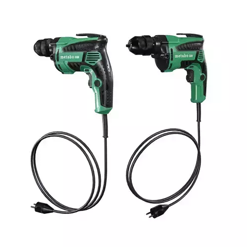 Metabo HPT38-in Keyless Drill D10VH2M 3D model