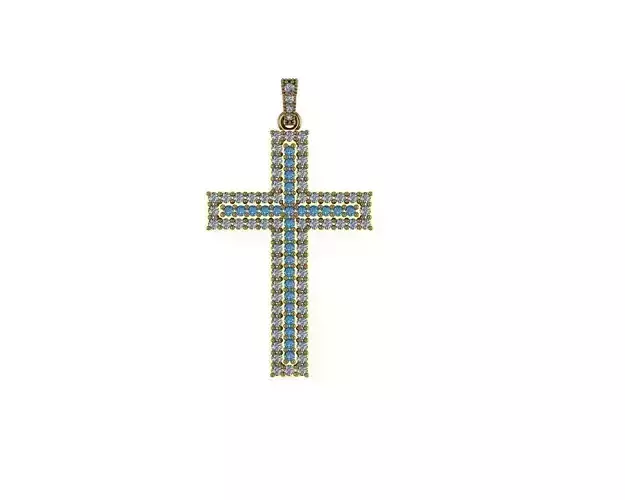 Diamond Cross Necklace