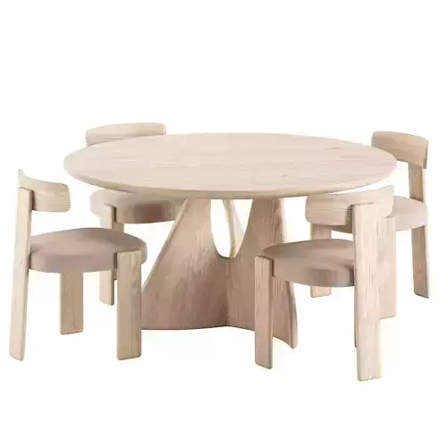 Nobu Chair and Albero Table