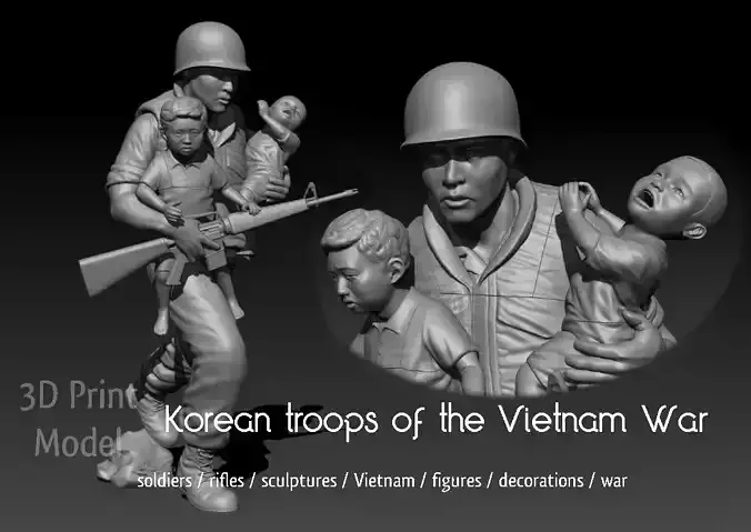 Korean troops of the Vietnam War