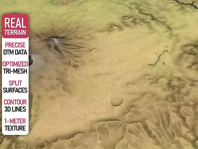 San Salvador - Topography Terrain