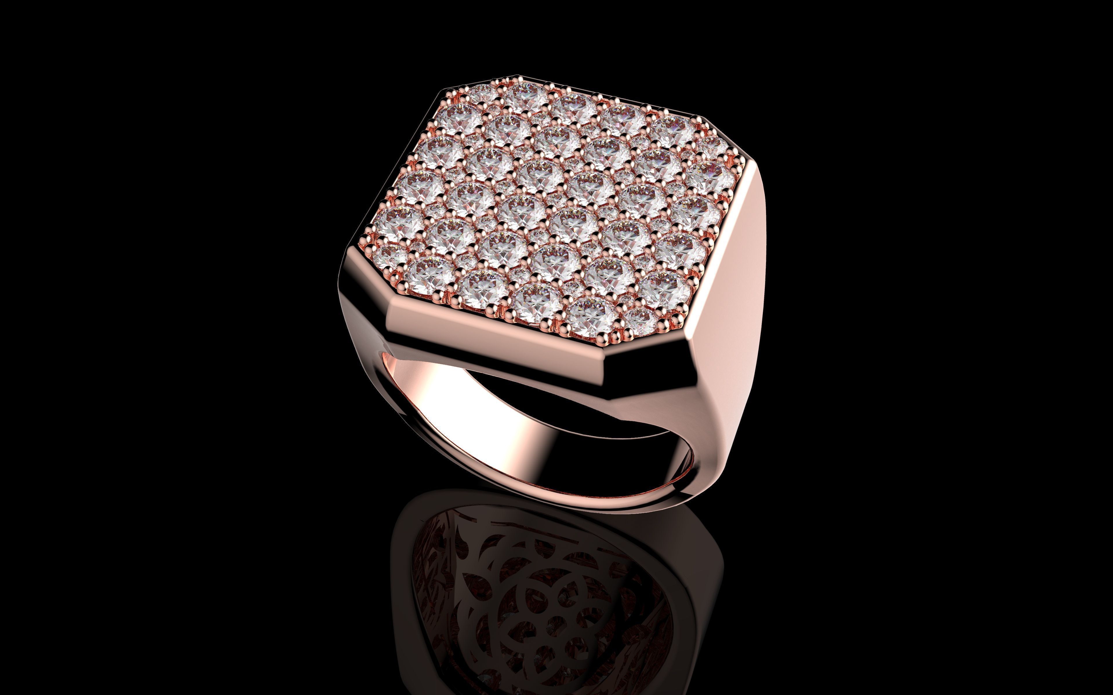 Gold N1255 3D print model_7