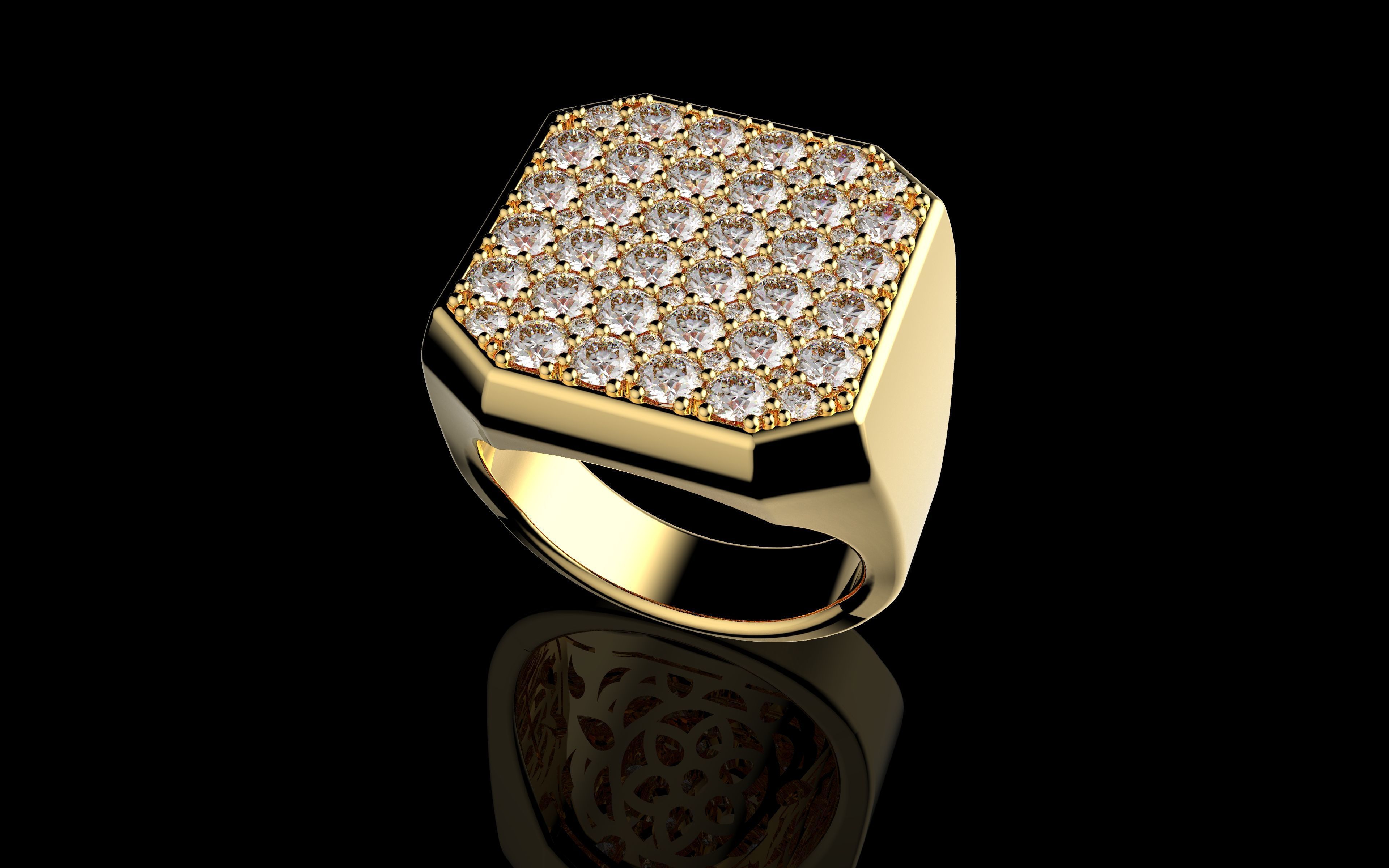 Gold N1255 3D print model_5