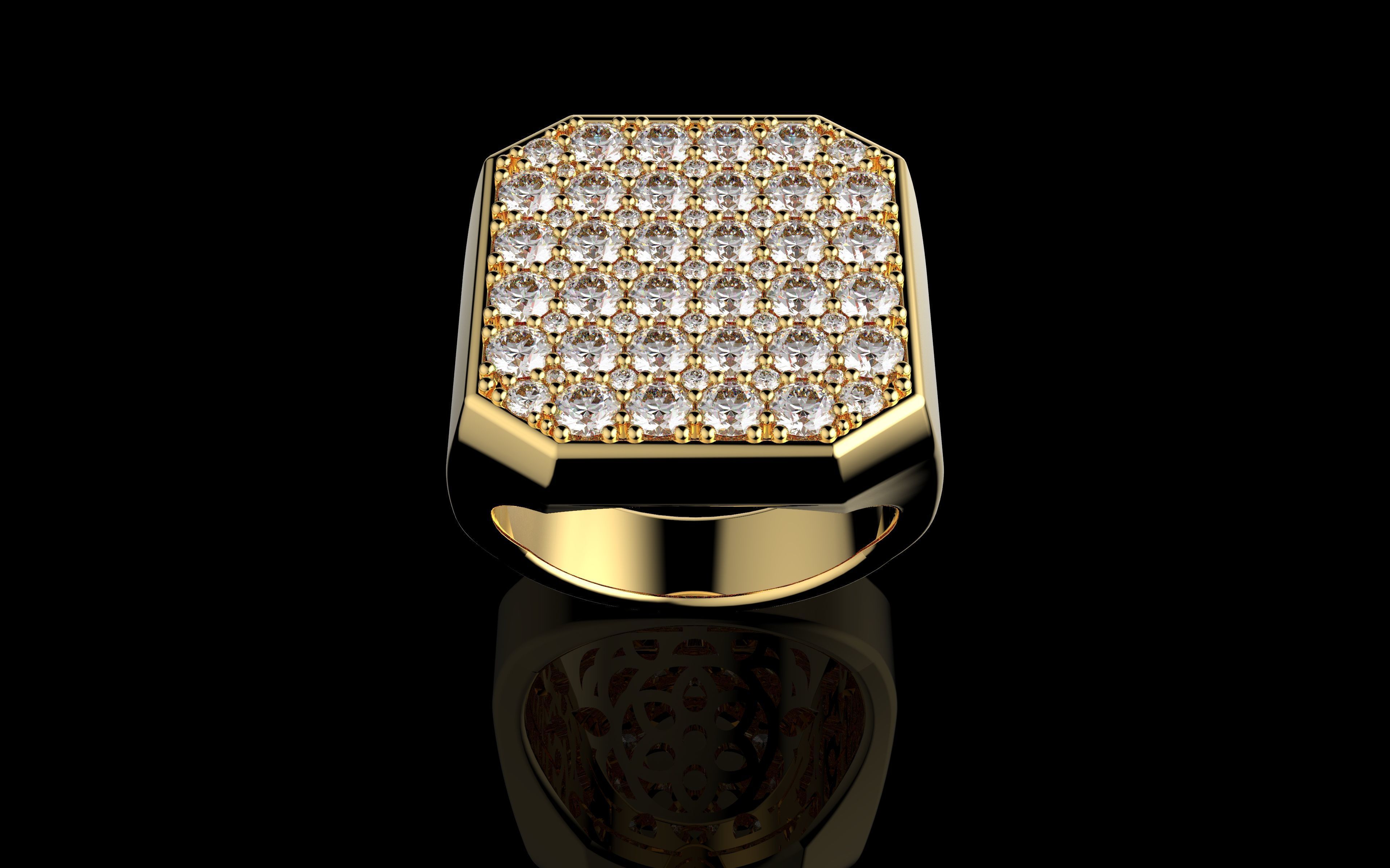 Gold N1255 3D print model_1