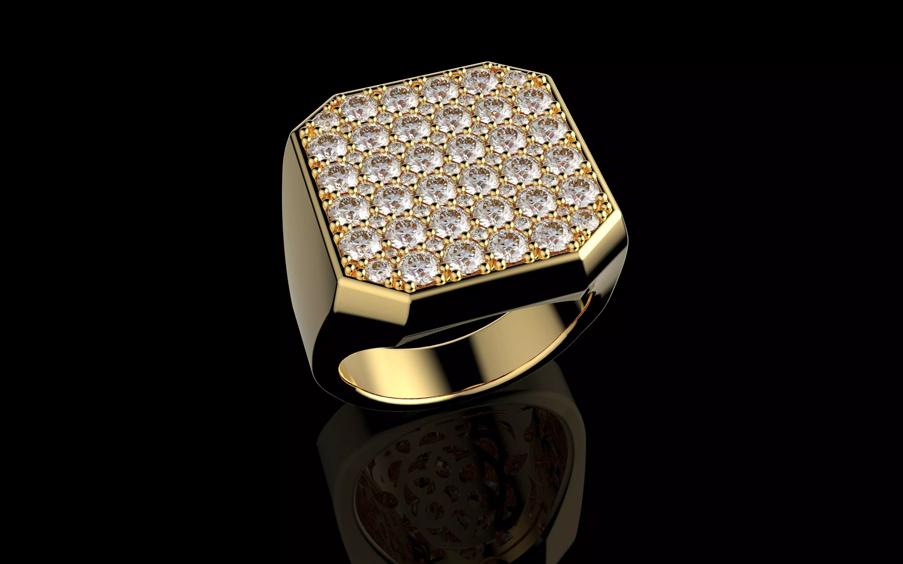 Gold N1255 3D print model_0