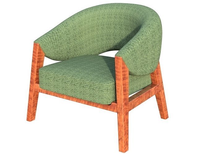 Bruno Moinard Chair 3D model