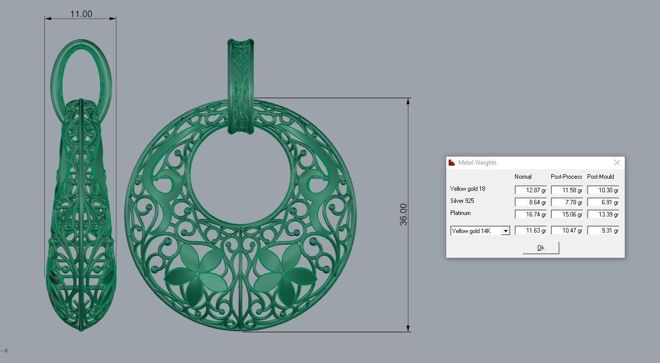 Ultra Vision Pendant 3D print model_1