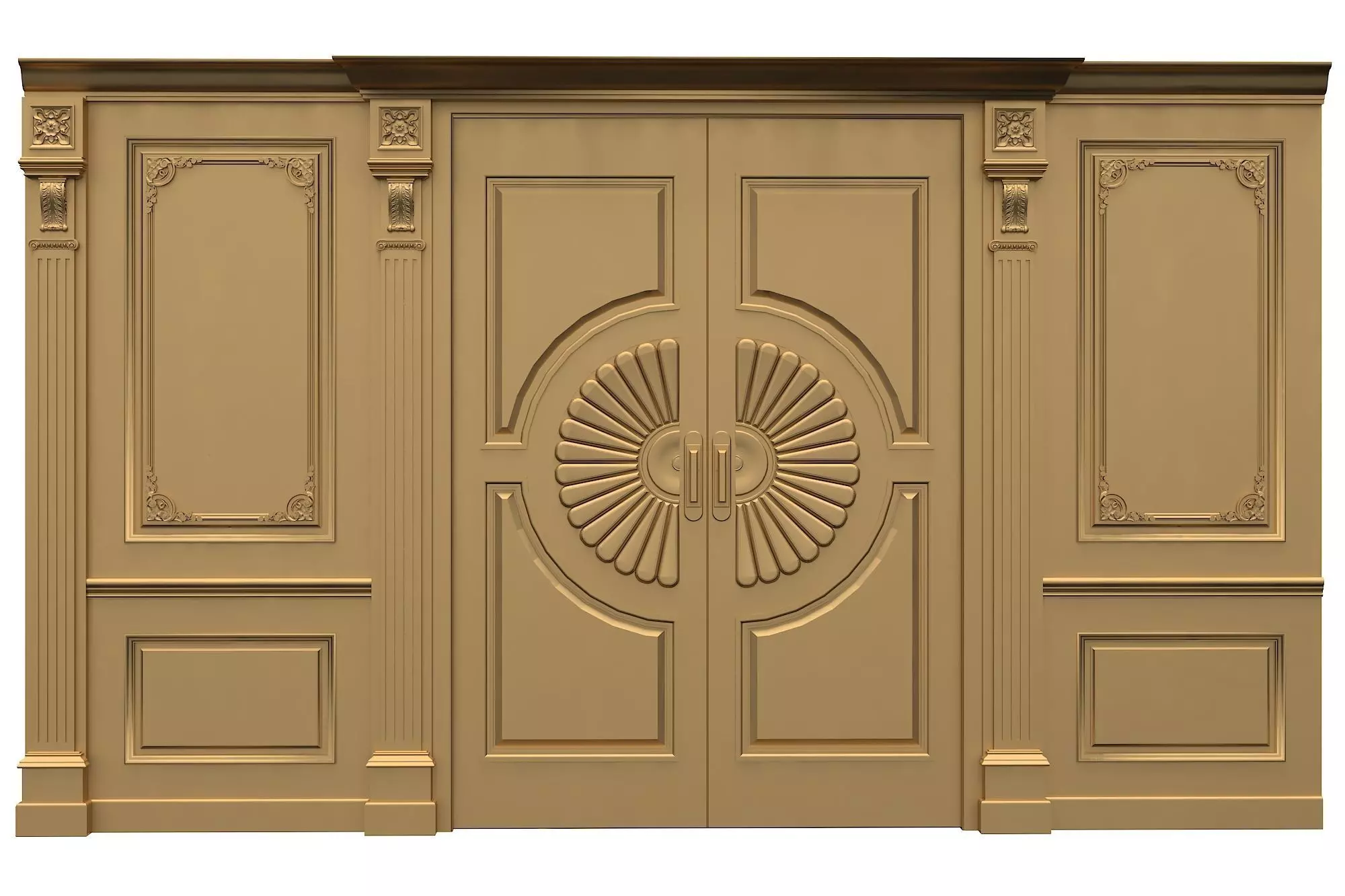 Classic Door Royal 5 3D model