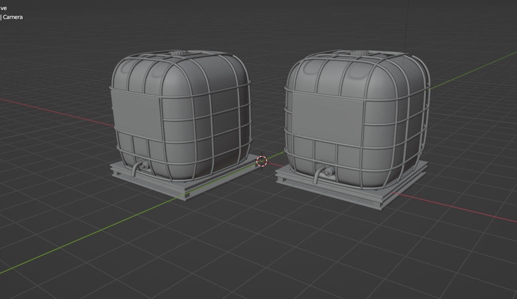 water tank 3D model_14