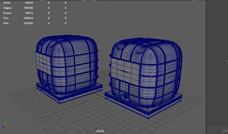 water tank 3D model_11