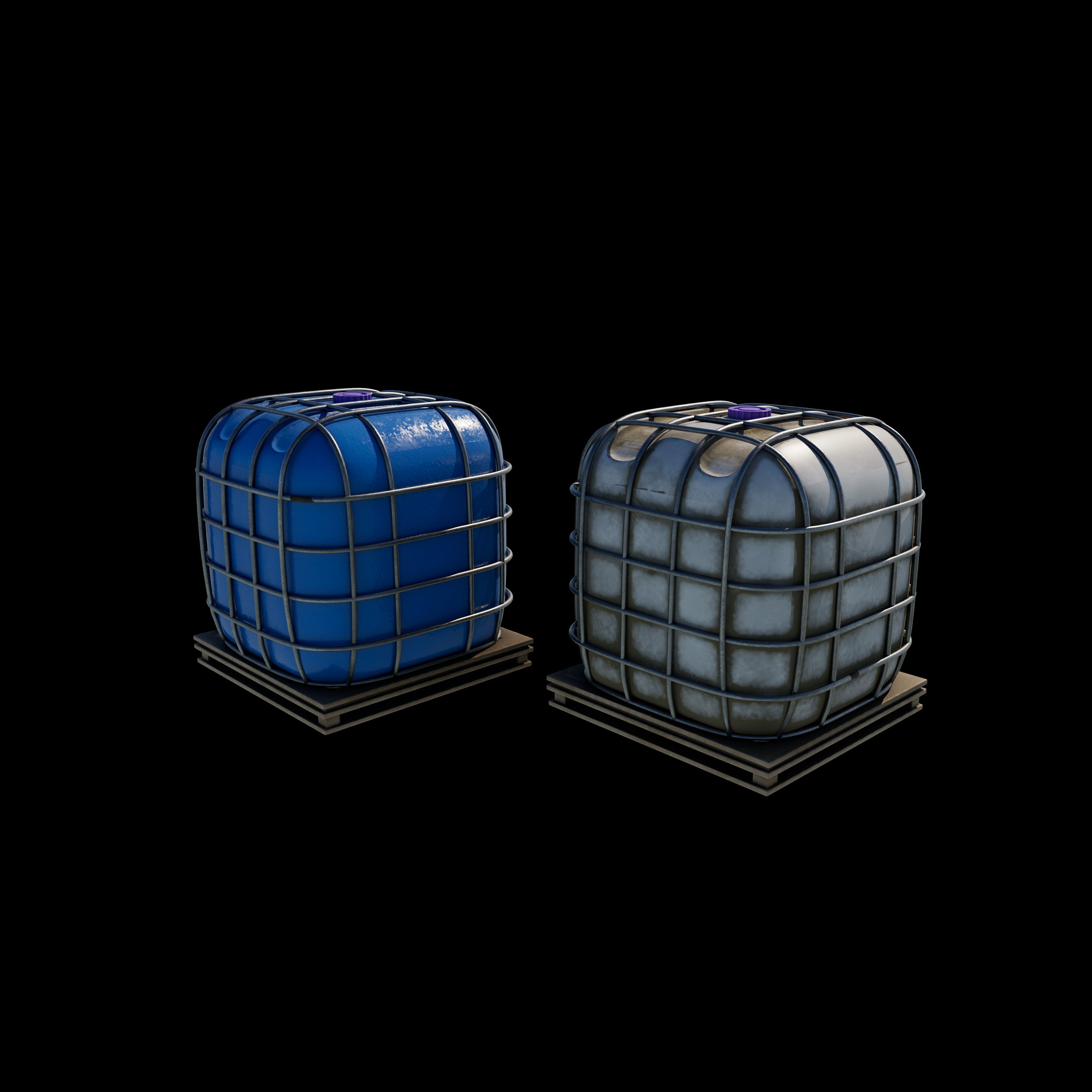water tank 3D model_5