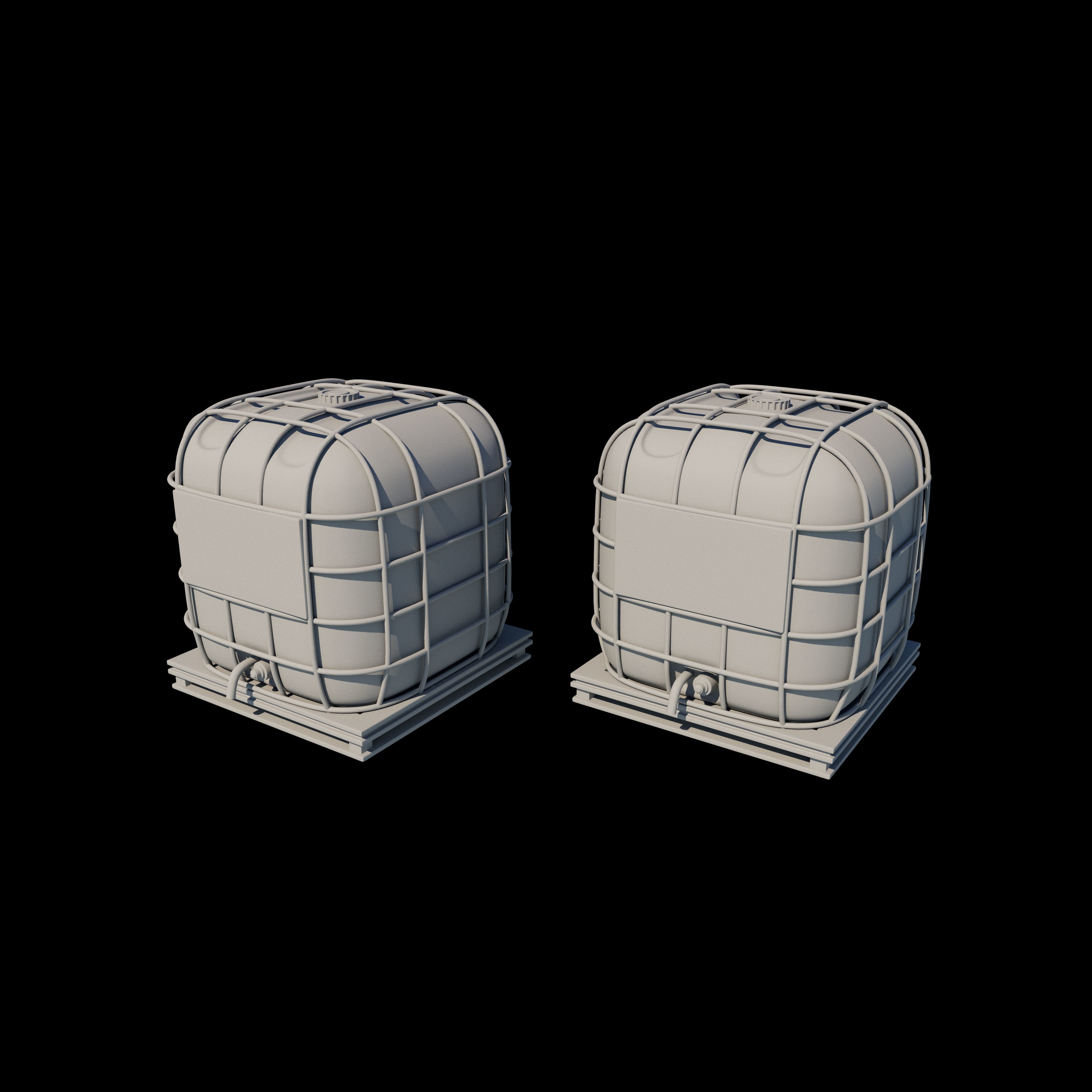 water tank 3D model_13