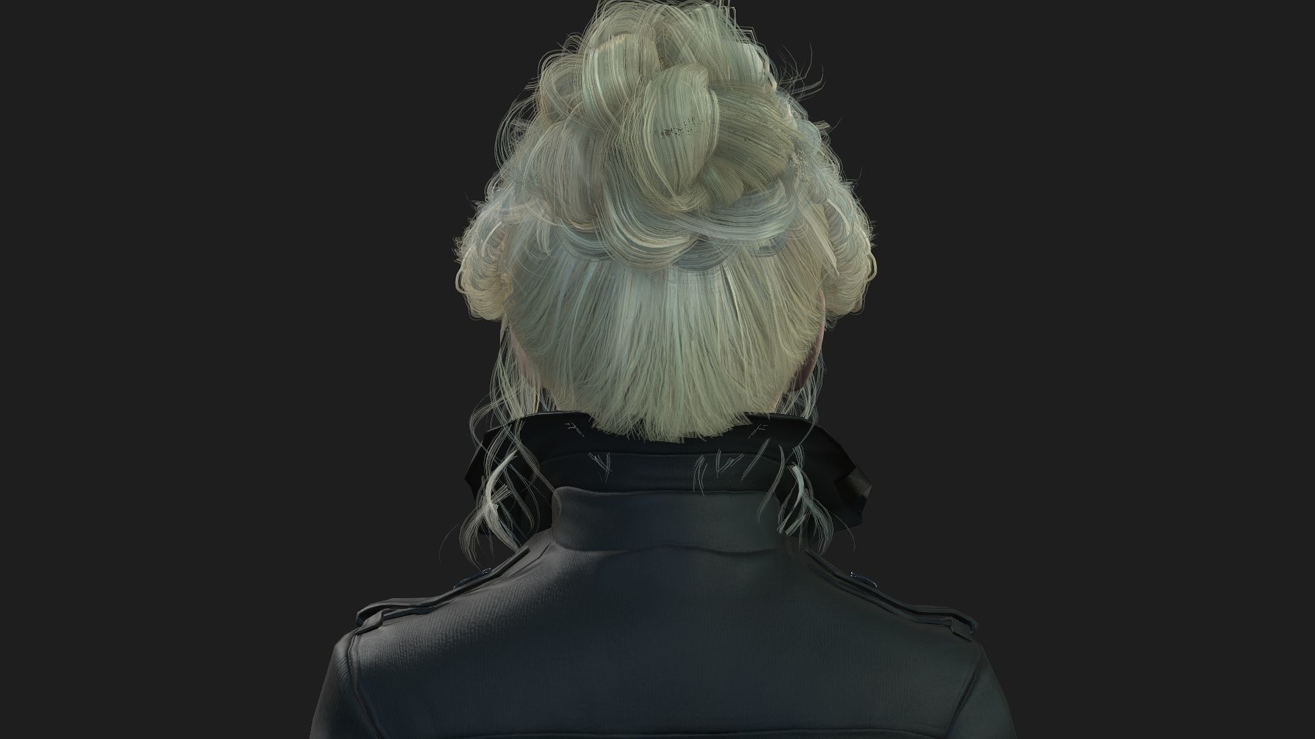 Game and animation ready woman character 3D model_4