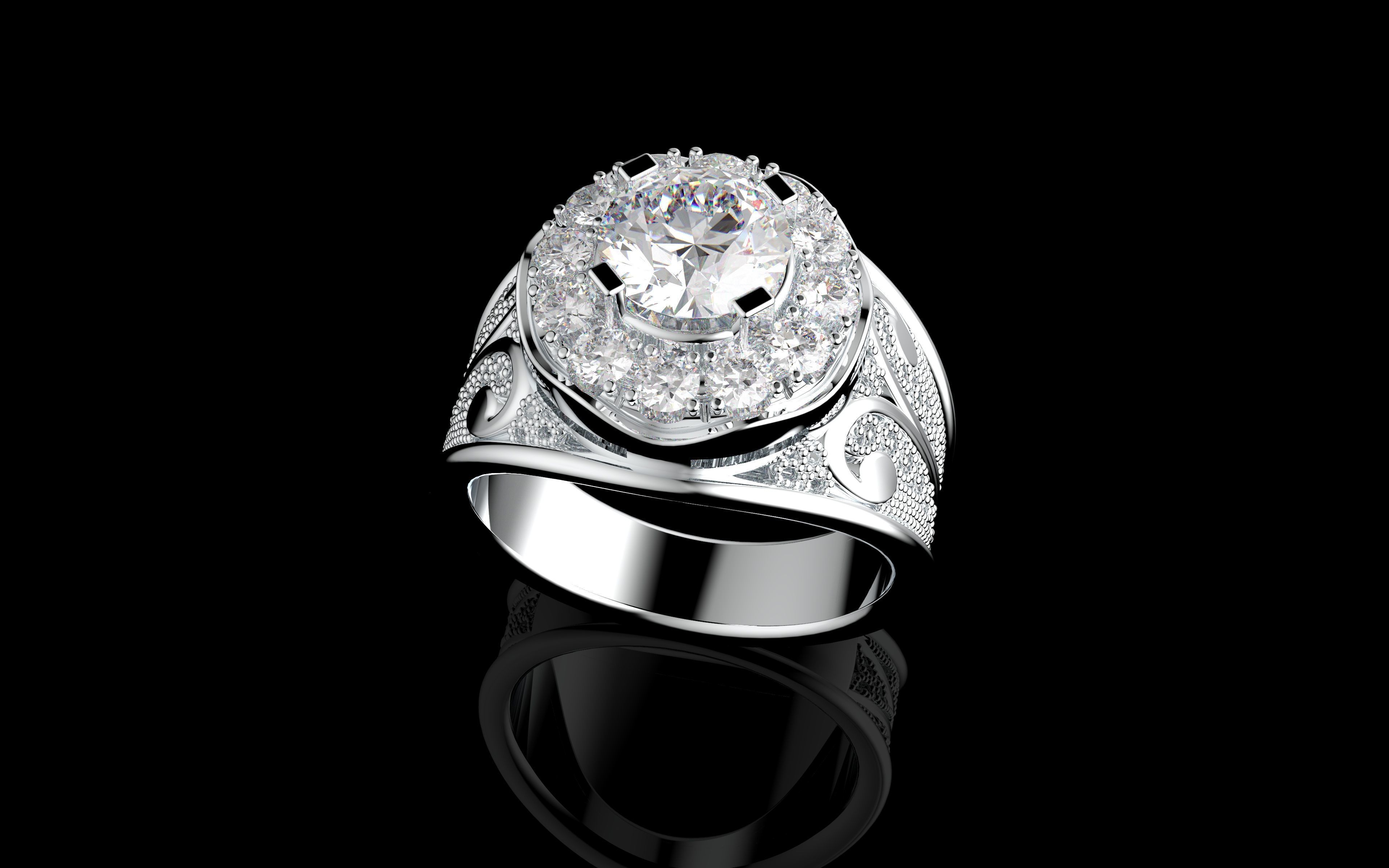 Gold N1256 3D print model_7