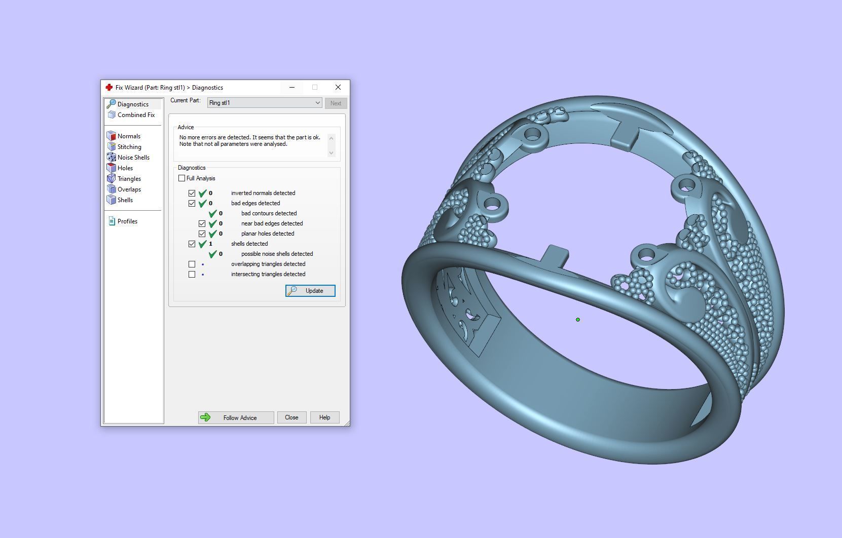 Gold N1256 3D print model_9