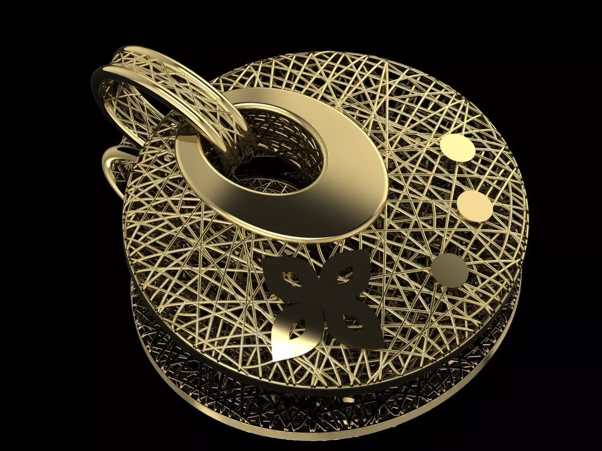 Ultra Vision Pendant  3D print model_0