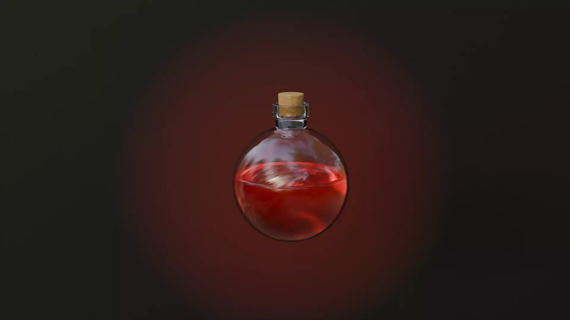 Potion Bottle 02 3D model_0