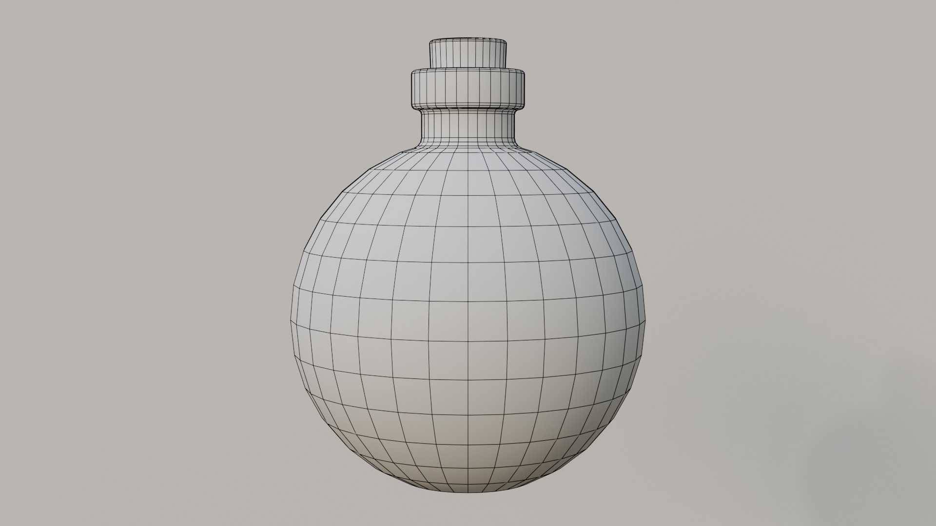 Potion Bottle 02 3D model_7
