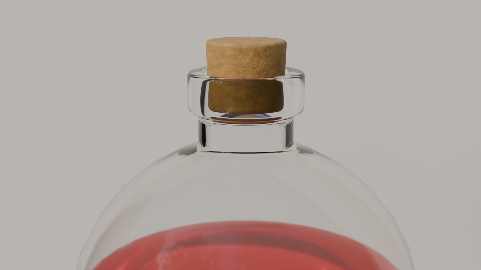 Potion Bottle 02 3D model_2