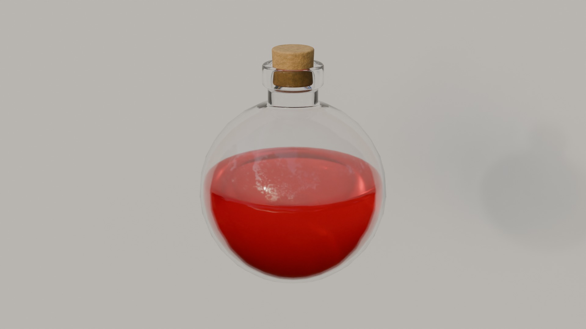 Potion Bottle 02 3D model_1