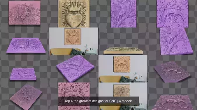 Top 4 the greatest designs for CNC