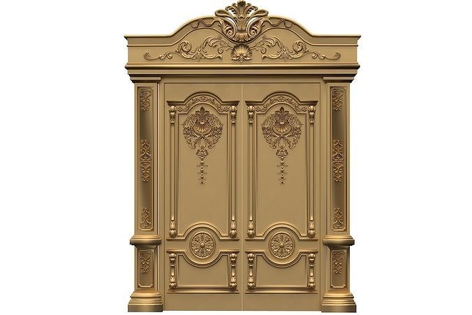 Classic Door Royal 2 3D model