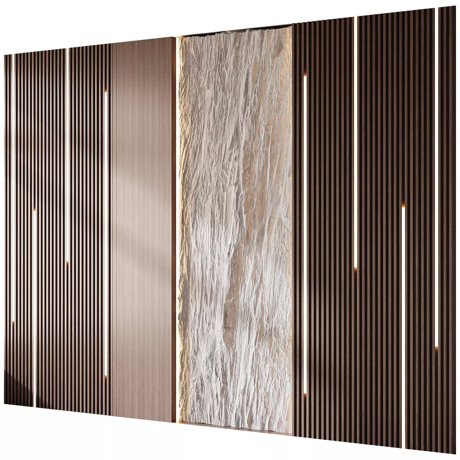 Wall 3D panel 12 3D model_0