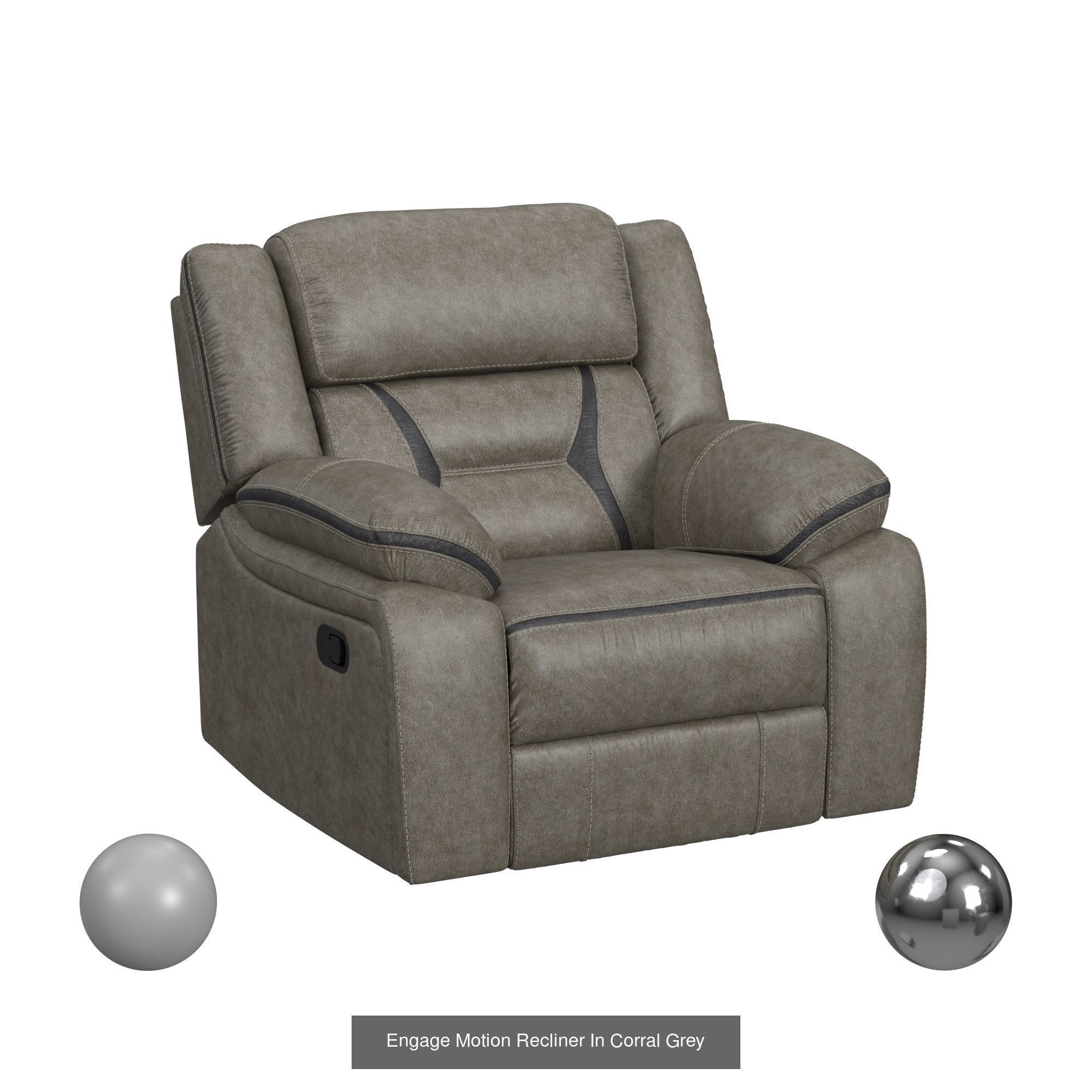 Ultimate Recliner Collection - 136 Models - High and Low Poly _133