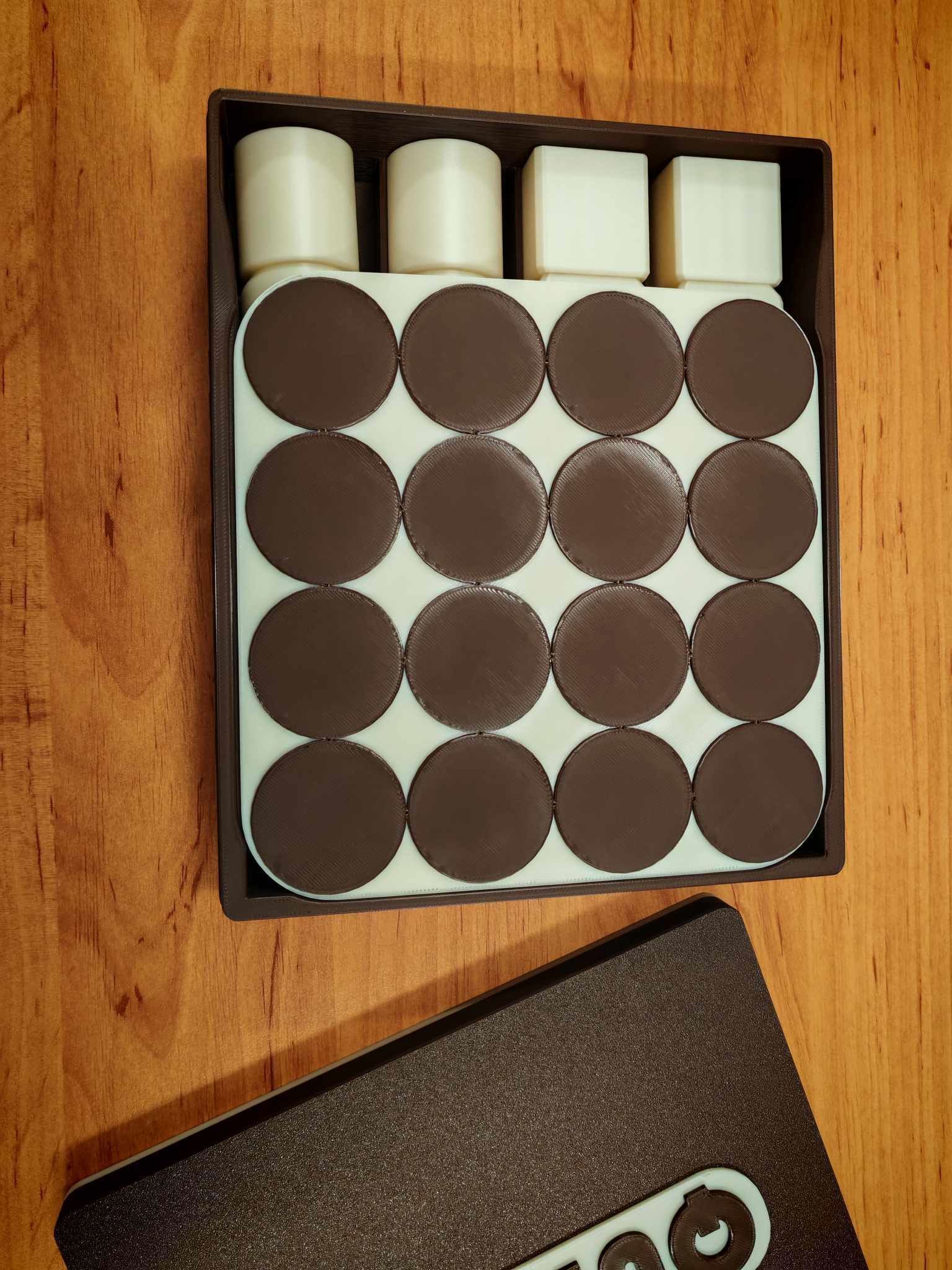 Quatro board game 3D print model_3