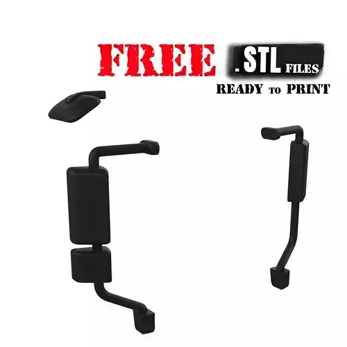 Free download Mirror for old truck 3D Printable STL Model 