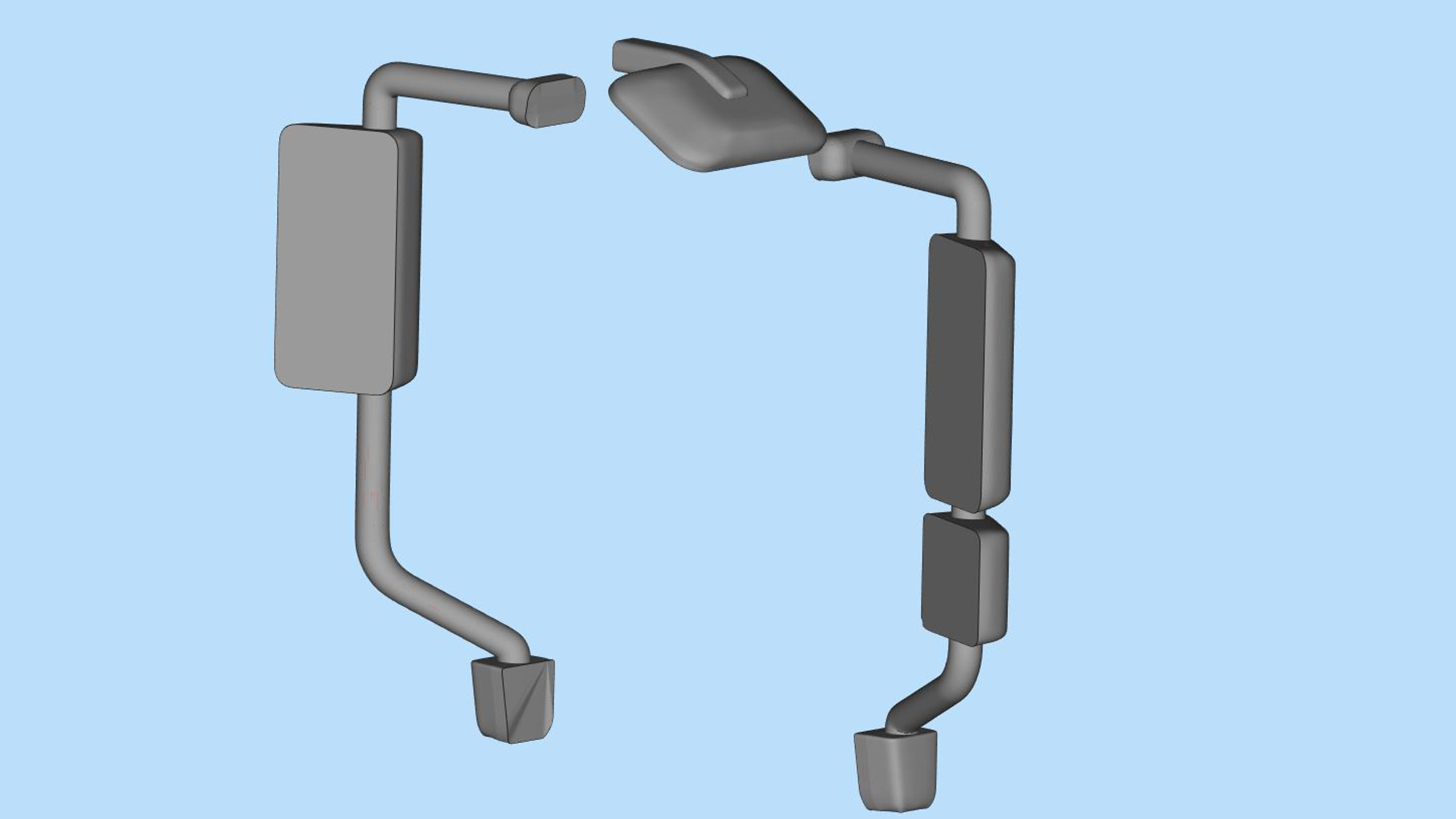 Free download Mirror for old truck 3D Printable STL Model  Free 3D print model_3