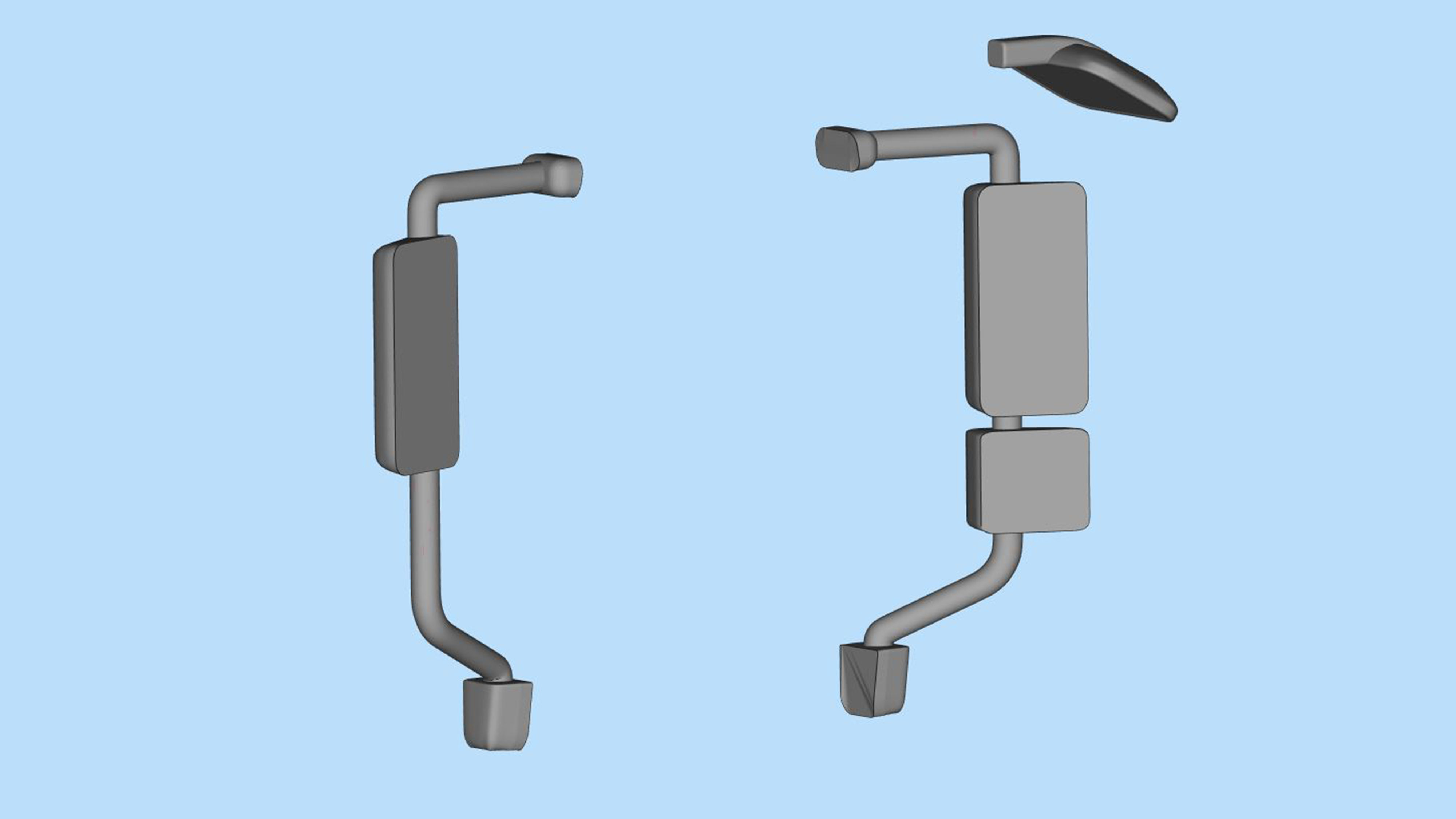 Free download Mirror for old truck 3D Printable STL Model  Free 3D print model_9