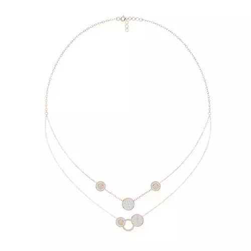 short women necklace 3dm stl and 360 render video