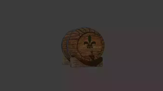 cask ale 3D model
