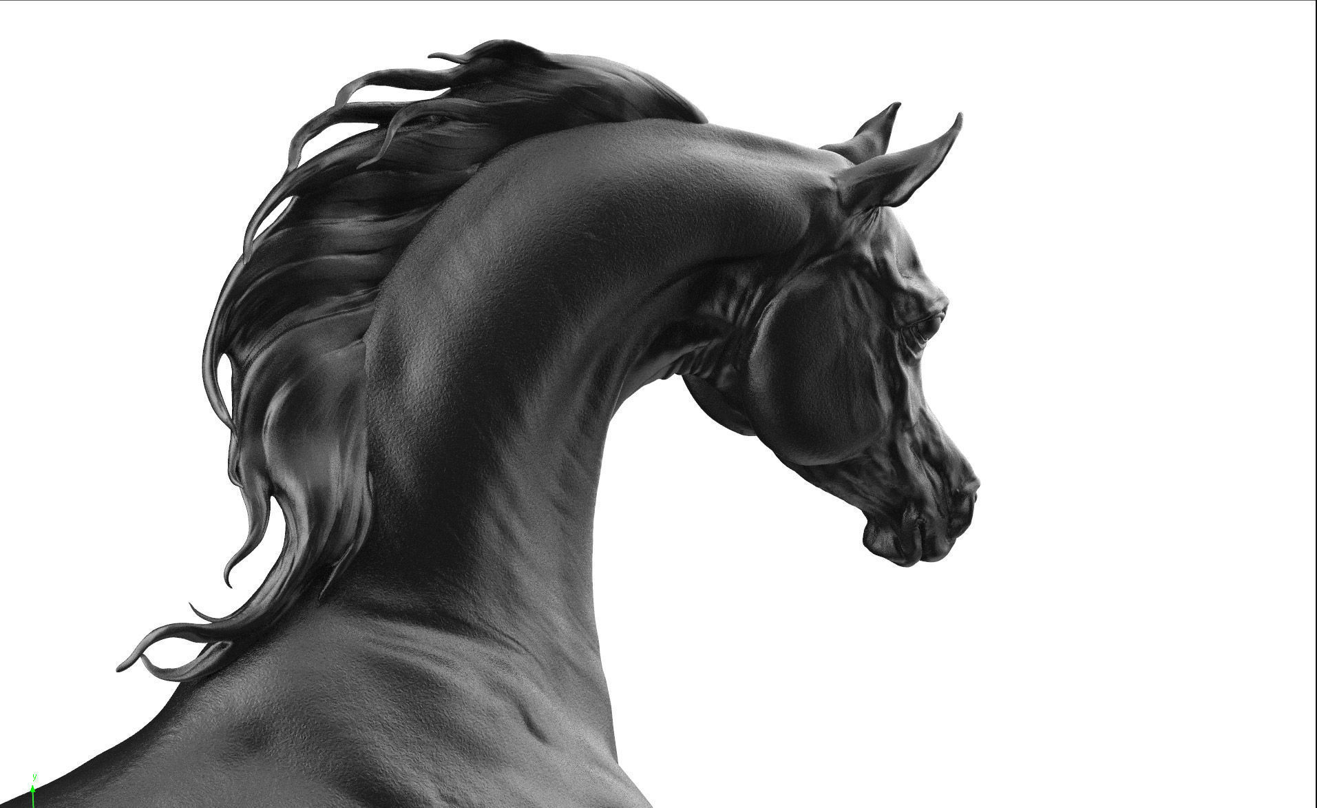 3 Horses 3D Model Collection_10