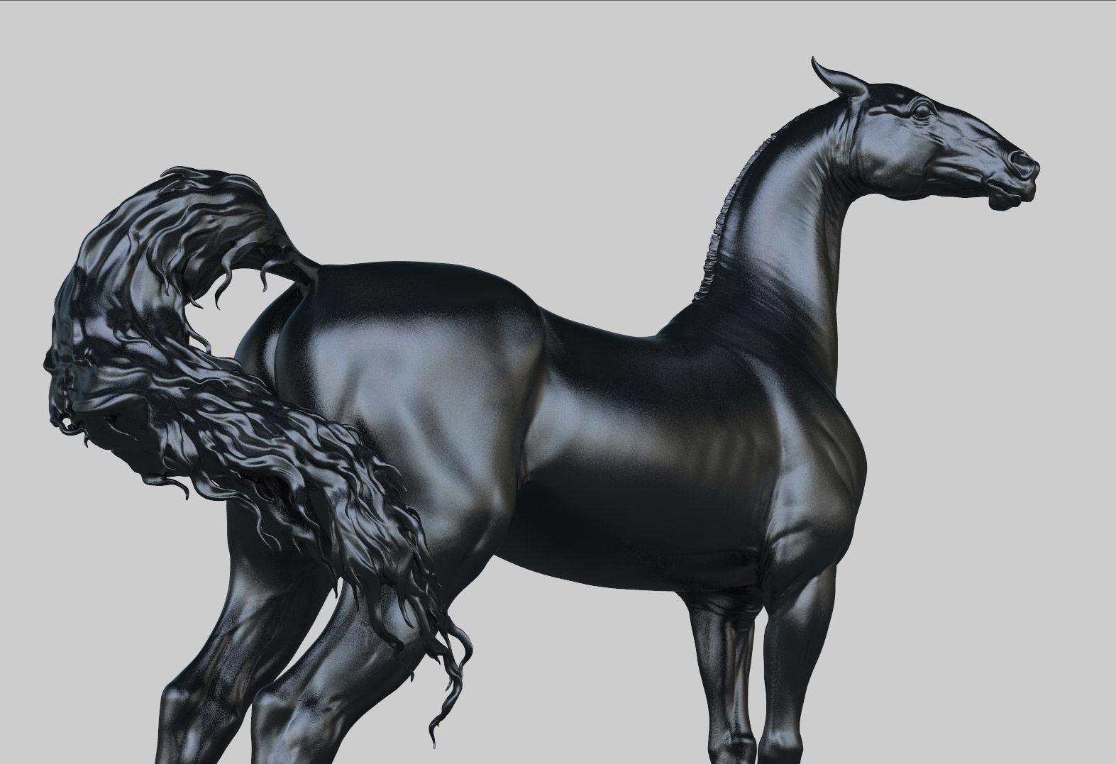 3 Horses 3D Model Collection_20