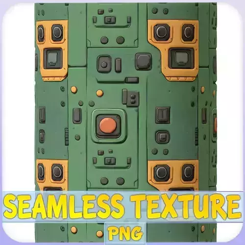 SciFi Seamless Texture Texture