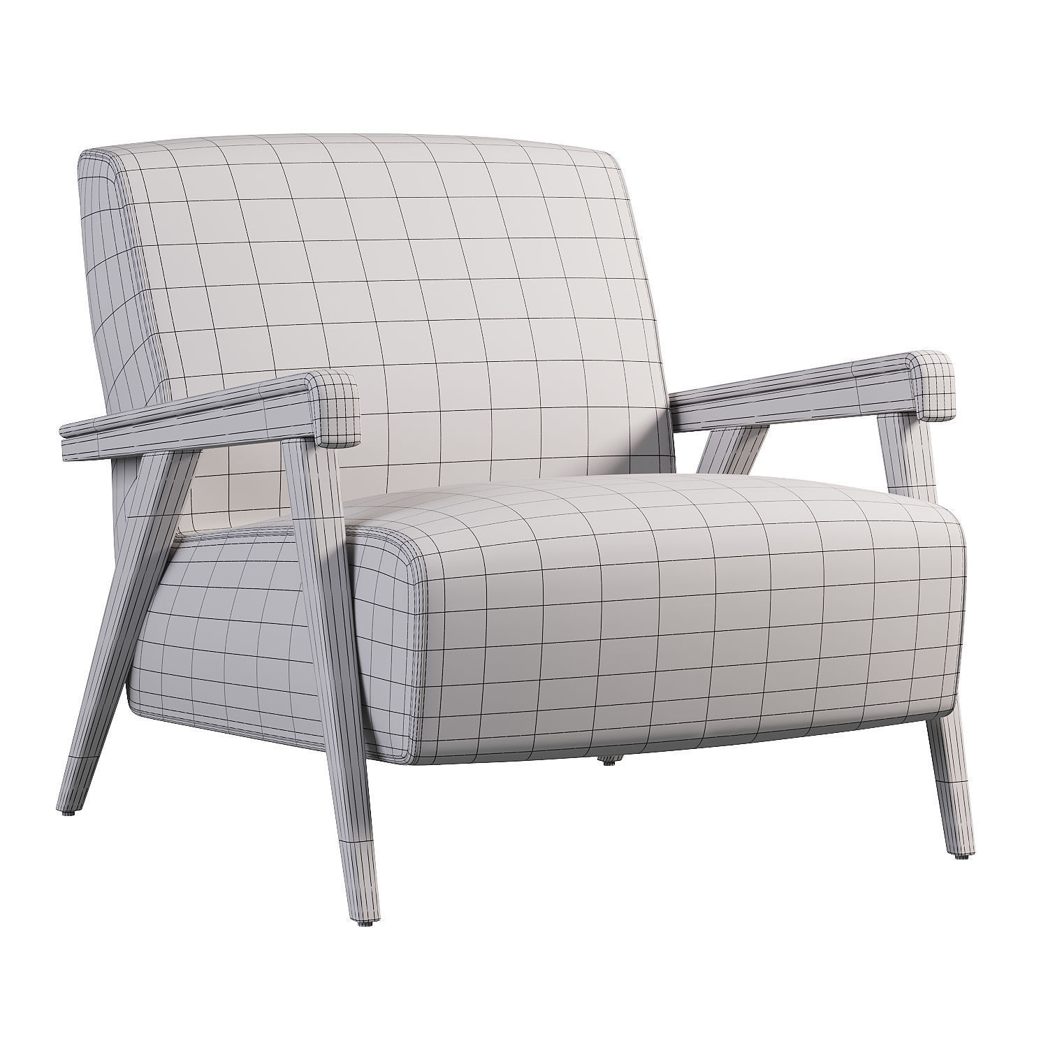 Andy Kafedrasi Low-poly 3D model_3